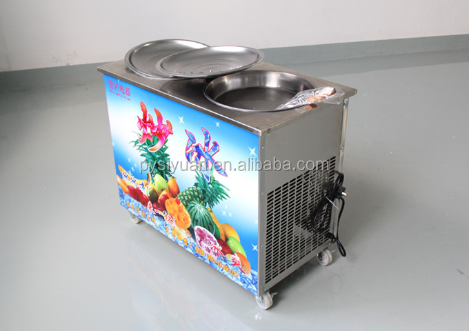 Fry Ice Cream Machine / Fried Ice Cream Machine (CE approve)