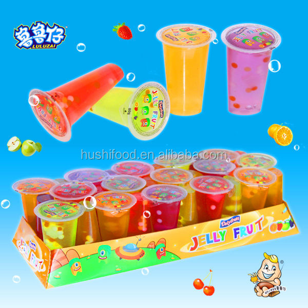 Fruit Jelly Cup 80g HOT SALE,China HUSHI,LULUZAI price supplier 21food