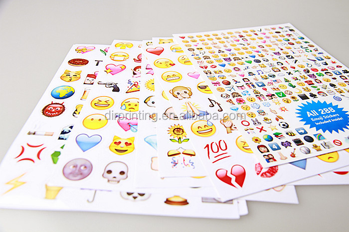のすべての種類emojiemojiかわいいステッカーステッカーパック仕入れ・メーカー・工場