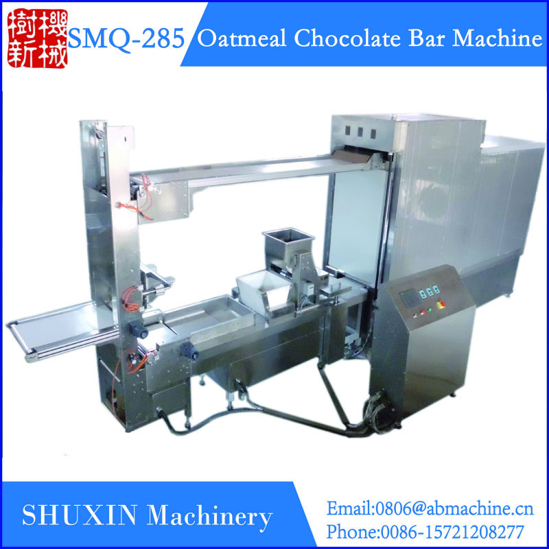 Small grain chocolate bar machine