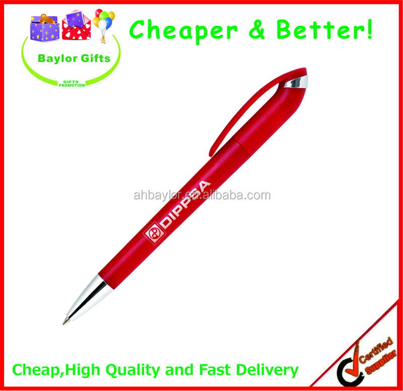 クリックアクション面白いプラスチック製のペンのロゴのペン安いロゴのペン問屋・仕入れ・卸・卸売り