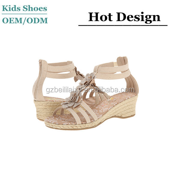 2015 manufacturer made girls latest high heel sandals high quality OEM ...