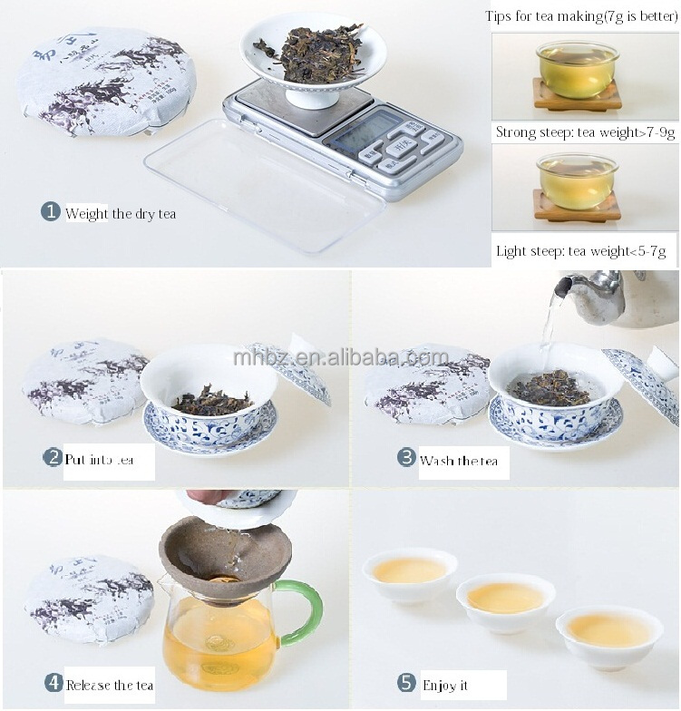 The wholesale gift box puerh raw teas