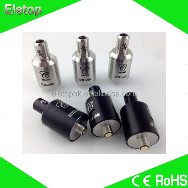 Alibaba Express Eletop Mephisto Atomizer Mephisto RDA / 1:1 Plume Veil Clone Copper Plume Veil RDA