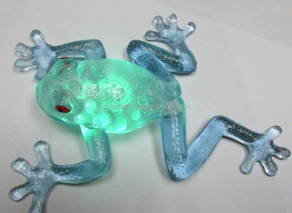 New flashing squishy frog children toys