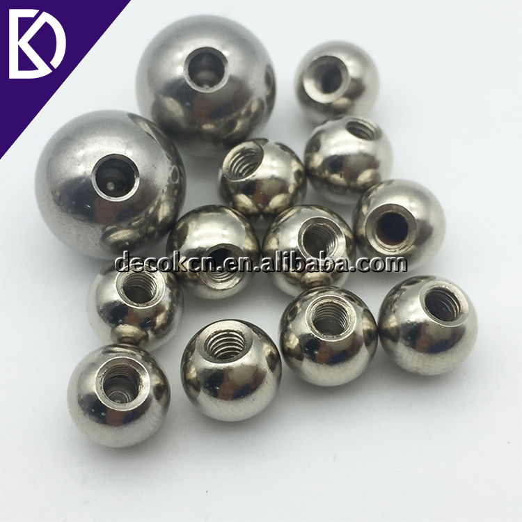 Aisi316 Aisi 316 G200 Solid Big 38mm 30mm 35mm Threaded Drilled