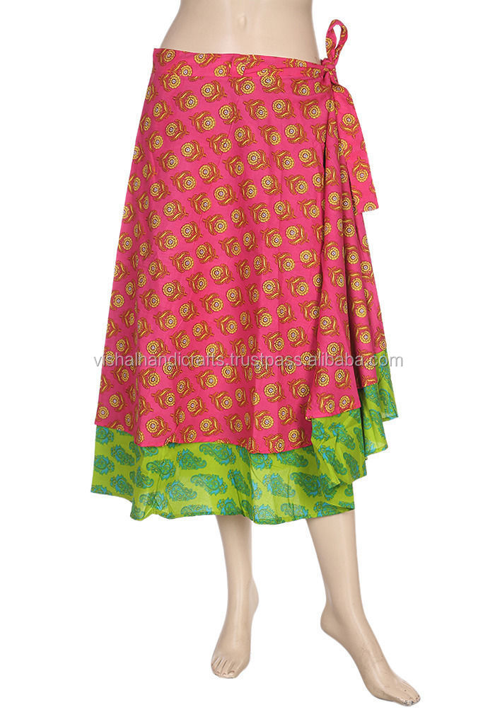 alibabaの女性ヴィンテージインドの女性のスカートラップアラウンド曼荼羅スカート綿仕入れ・メーカー・工場