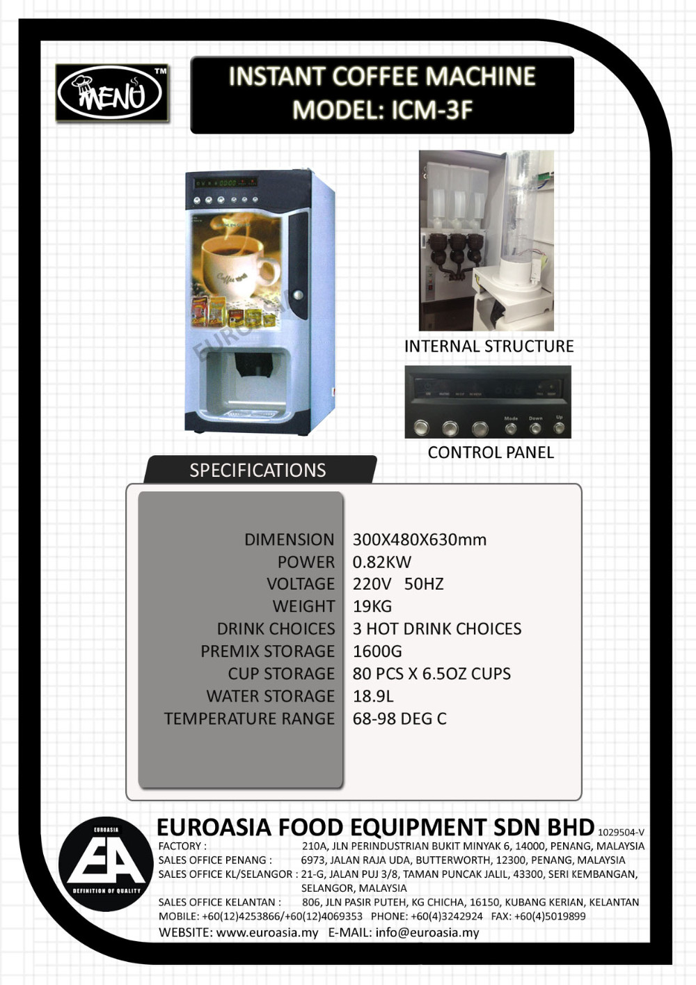 Coffee Instant Coffee Machine 3flavor Buy Automatic Coffee Machine