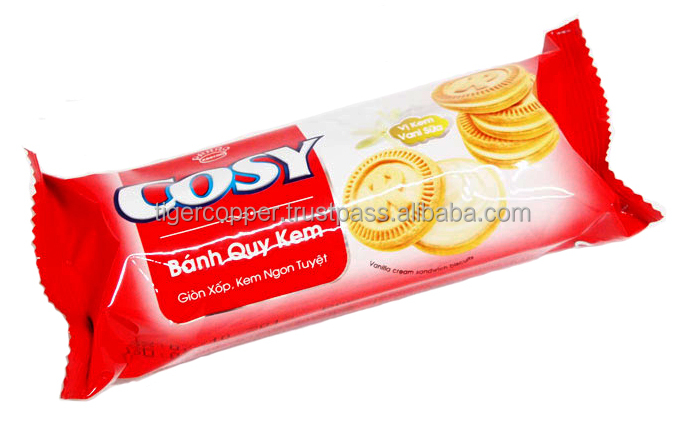 COSY SANDWICH COOKIES WITH VANILLA CREAM PACK 65G