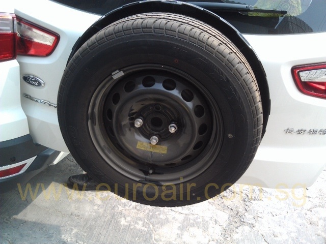 Ford ecosport back wheel cover #10