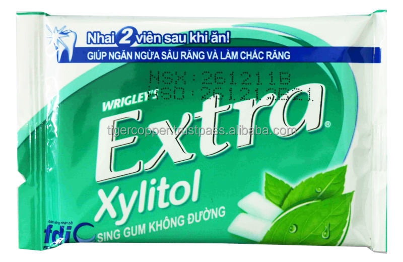 EXTRA XYLITOL PEPPERMINT GUM BLISTER 11.2G/WRIGLEYS CHEWING GUM/SUGAR FREE XYLITOL GUM