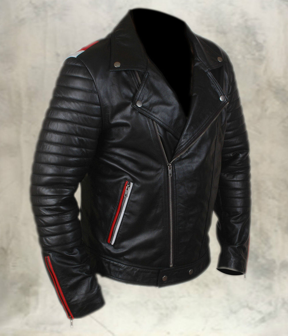 ライアン100％ブルーバレンタインゴスリング氏の本物の革のジャケット男性用仕入れ・メーカー・工場