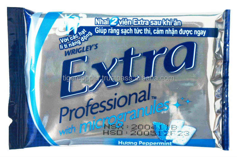 EXTRA PROFESSIONAL LEMON ICE GUM BLISTER 11.2G/WRIGLEYS CHEWING GUM/SUGAR FREE XYLITOL GUM