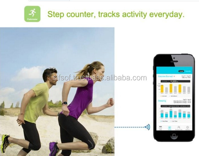 SIFIT-4.7心拍数&スリープモニター、スマート通知活動トラッカー用iosデバイス& android端末、bt 3dリストバンド。仕入れ・メーカー・工場