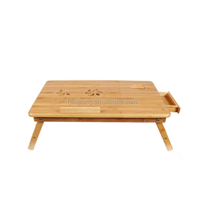 竹折りたたみ ラップ トップ テーブル/ポータブル コンピュータ デスク/竹ノートパソコンデスク卸売仕入れ・メーカー・工場