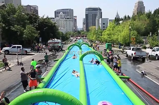 クレイジースポーツインフレータブルスリップnスライド水スリップnスライド用楽しい仕入れ・メーカー・工場