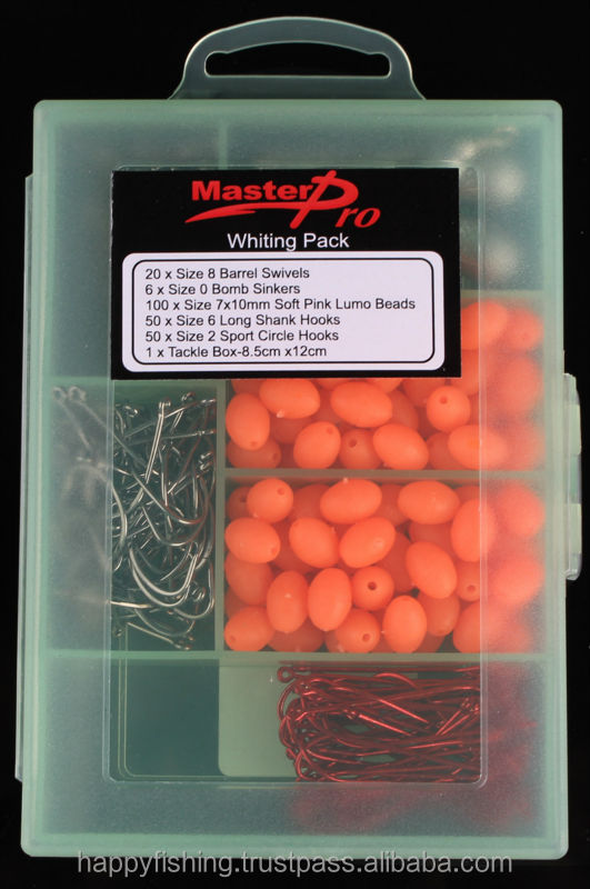 Hook/Swivel/Sinker/Beads Set and Fishing Tackle Combo and Tuna Fishing Accessory