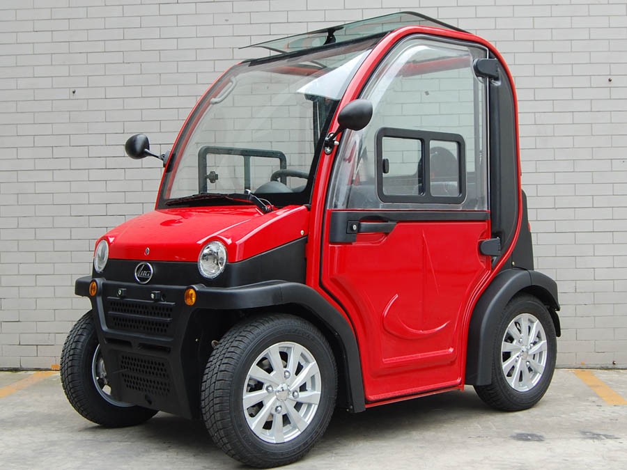 2800w 60v 4 Wheel Full Closed Mobility Scooter For Passenger With 2