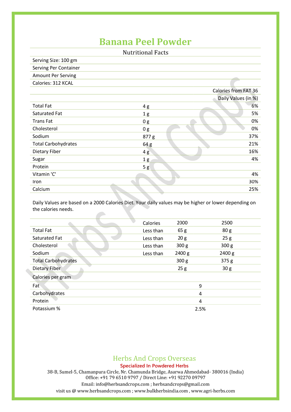 Nutritional Facts- Banana peel Powder-1.png