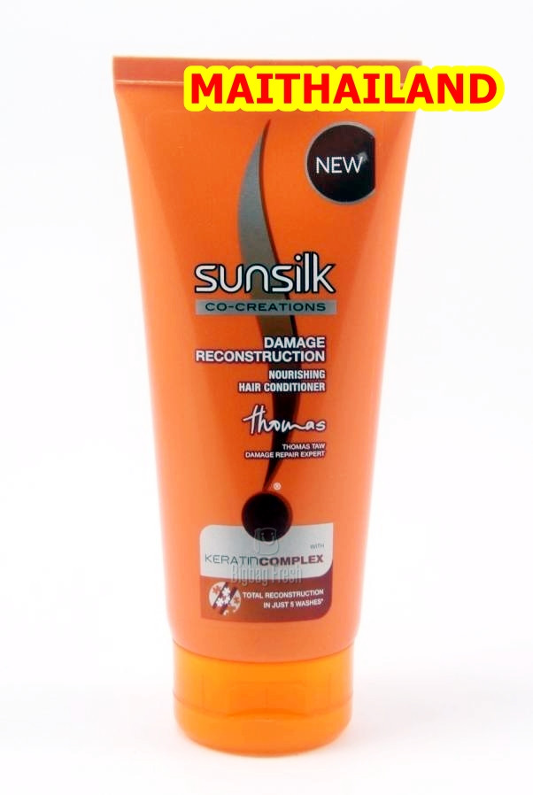Sunsilk Hair Conditioner (orange) 320ml Cocreations Damage