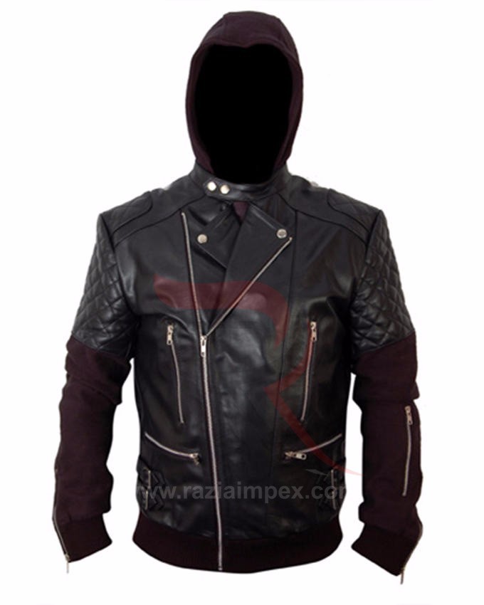 黒革クラシックマーロンバイカーの革のジャケット仕入れ・メーカー・工場