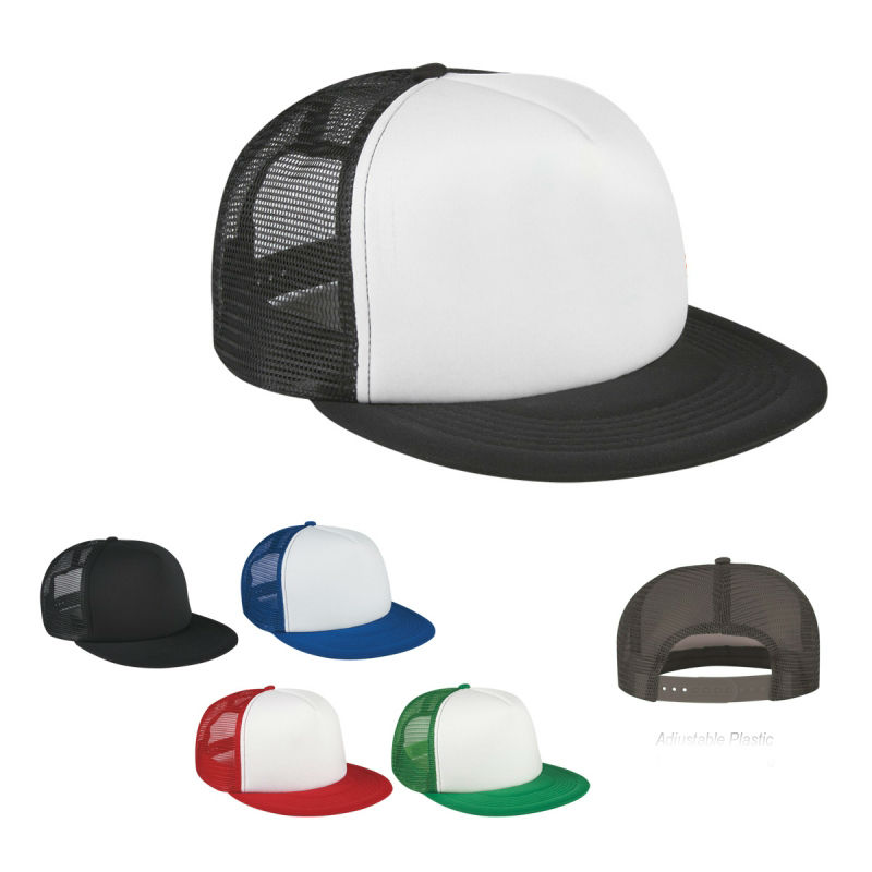 flat trucker hats