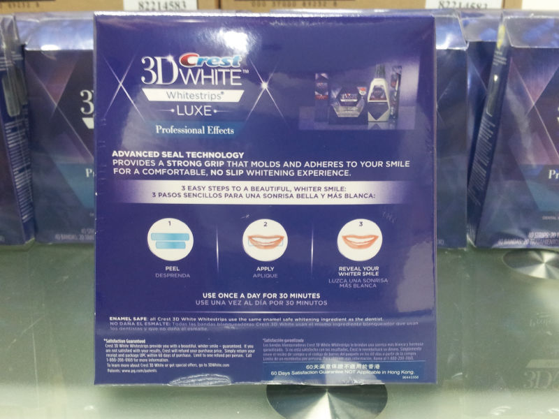 クレスト3dホワイトリュクスwhitestrips白い歯ホワイトニングプロフェッショナルなエフェクトボックス120袋40クレストホワイトストリップ 問屋・仕入れ・卸・卸売り