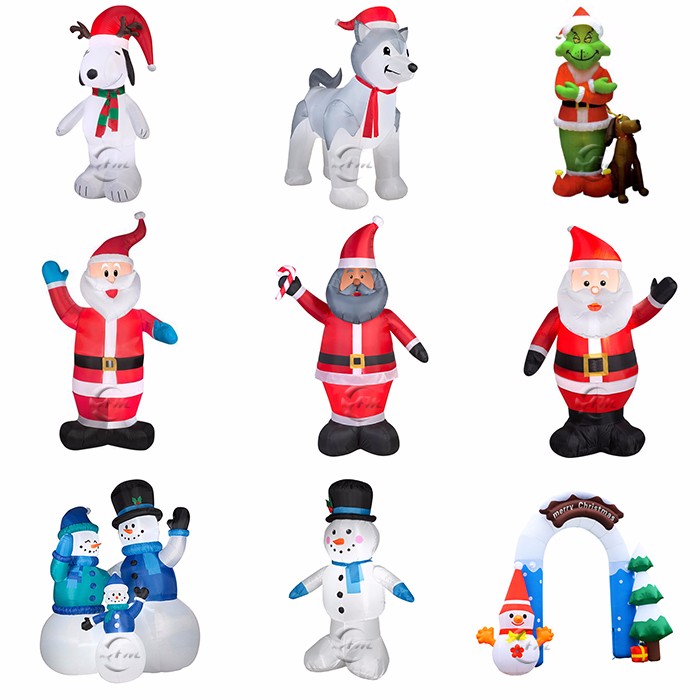 Husky Dog Christmas Inflatable Giant Inflatable Husky For Sale Giant