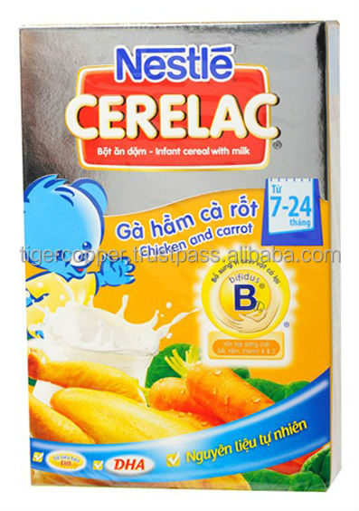NESTLE CERELAC YOGURT MIXED ORANGE AND MANGO INFANT CEREAL WITH MILK BOX 200G