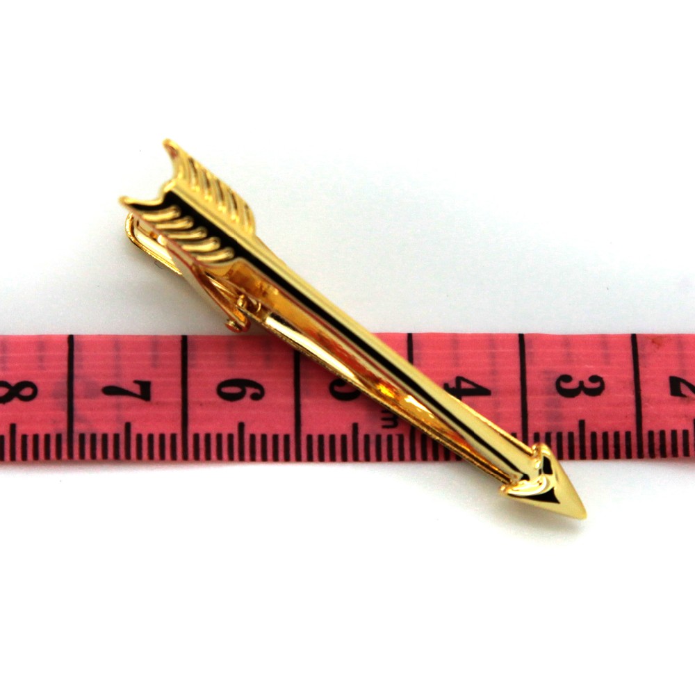 ゴールド矢印メタルネクタイクリップ2ミリメートルthichness良い品質ネクタイクリップ仕入れ・メーカー・工場