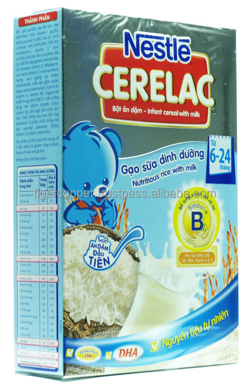 NESTLE CERELAC POTATO AND CARROT INFANT CEREAL WITH MILK BOX 200G