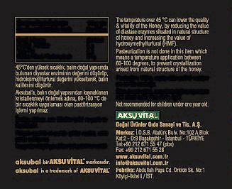 Organic Honey Text 2