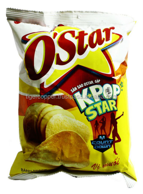 OSTAR POTATO CHIPS KOREAN KIMCHI FLAVOR PACK 24G/ORION SNACKS products