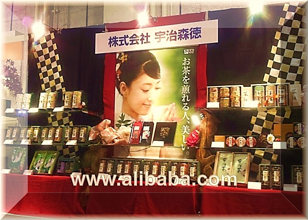 Hojicha roasted tea powder by Japanese brand names tea company