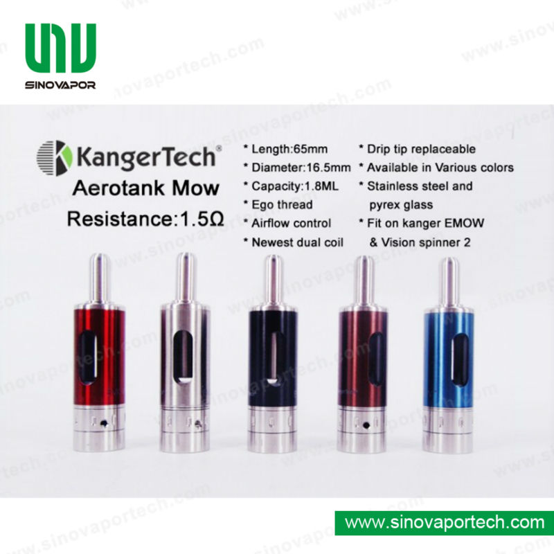 2014 Newest Kanger Emow kit kangertech emow starter kit emow mega with 1300mah high capacity battery