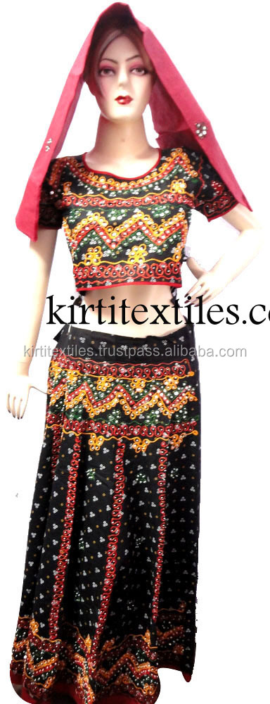 Ktlc- 1インドの伝統的な刺繍やデザイナーlehengaチョリグジャラート語スタイルジャラジャイプールからウェディングドレスのパーティードレス仕入れ・メーカー・工場