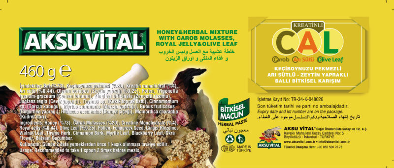 Cal Paste label