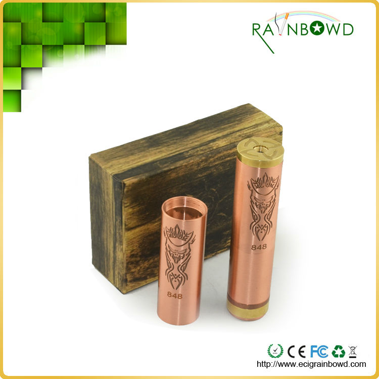 New Arrival!!! Most Popular Mod Full Mechanical Mod Copper Akuma Mod 1:1 Clone