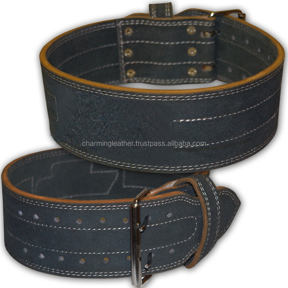 Lever Buckle Power Lifting Belts,Genuine Leather Power Lifting Belts