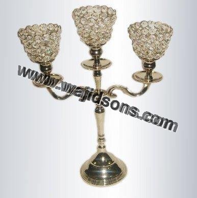 Más caliente barato cristal candelabros centros de mesa para ... Wedding Candelabros diseño