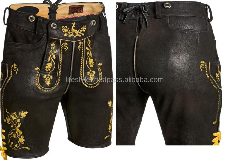 Pants German Bavarian Leather Pants Traditional Bavarian Dress Elegant