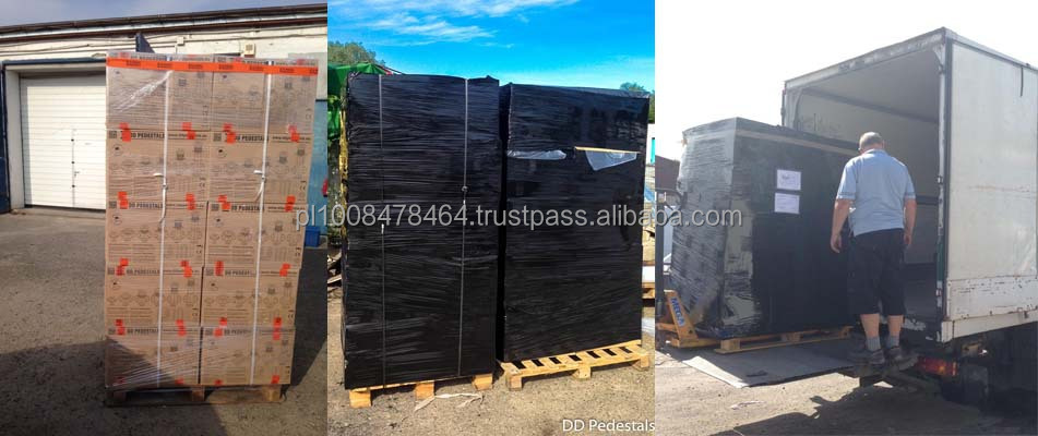 調整可能なプラスチック製の高負荷用台座階調節可能なwpcデッキをサポート 問屋・仕入れ・卸・卸売り