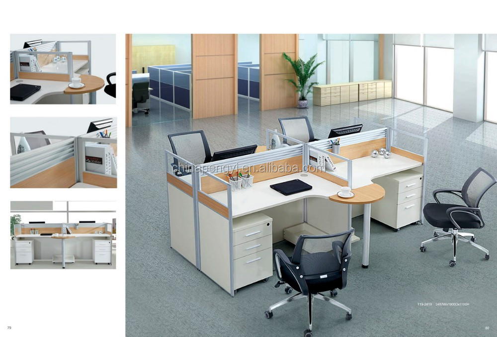 High Quality Cheap Office Counter Table Design Office T Shape