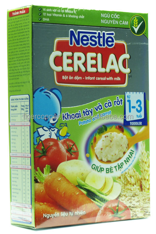 NESTLE CERELAC YOGURT MIXED APPLE AND CHERRY INFANT CEREAL WITH MILK BOX 200G