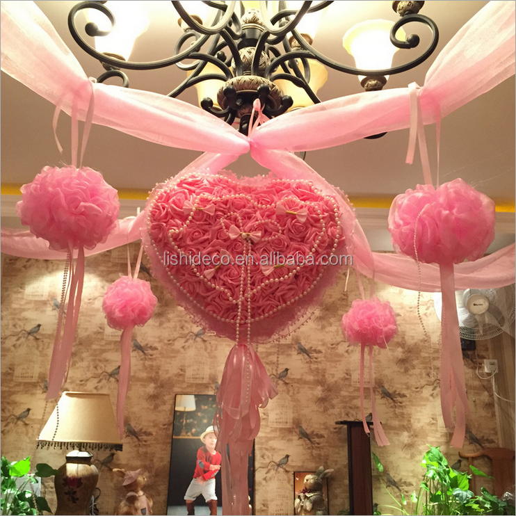 新しいデザインの結婚式の花の卸売安い吊り飾り仕入れ・メーカー・工場