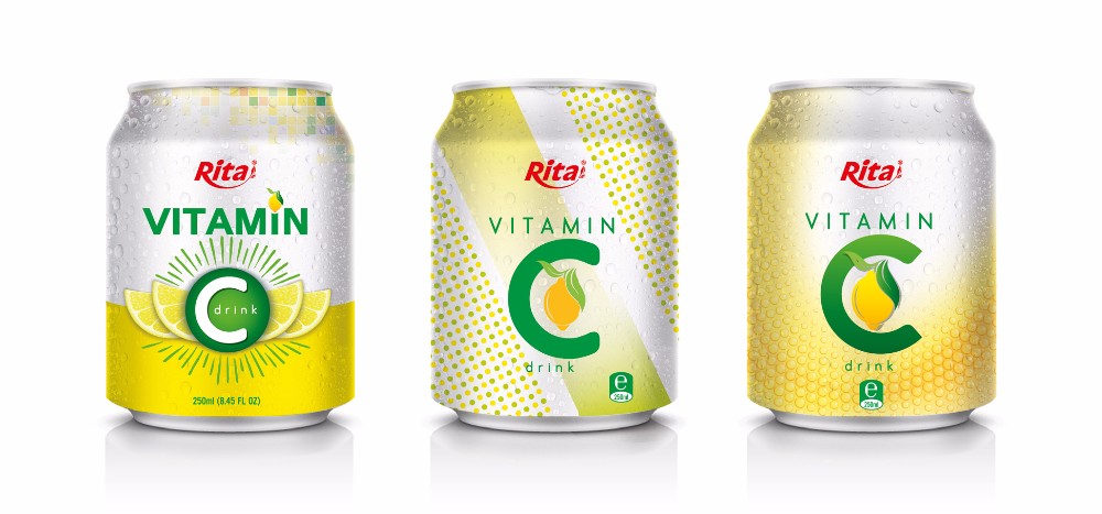 Vitamin C drink 250ml Alu can