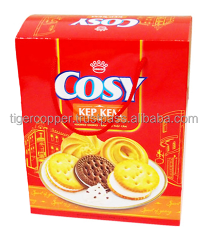 COSY SANDWICH COOKIES WITH VANILLA CREAM PACK 65G