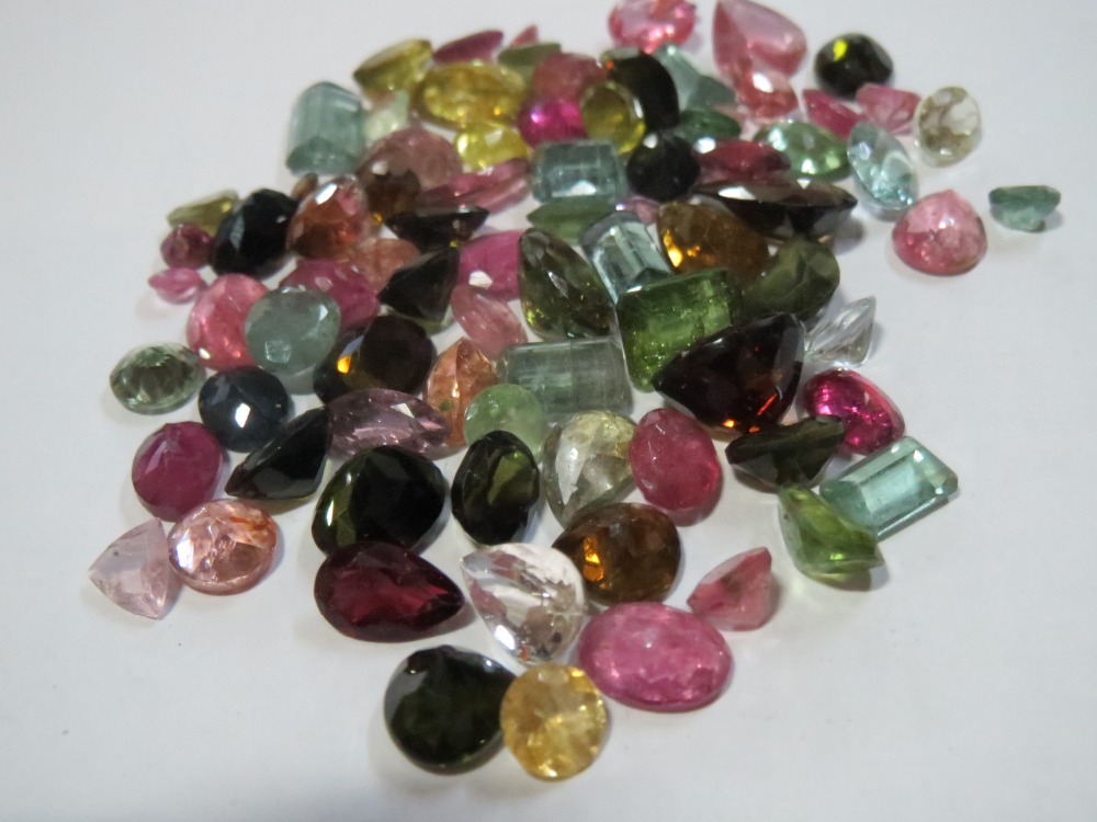 Tourmaline Loose Faceted Gemstones Buy Tourmaline Loose Faceted