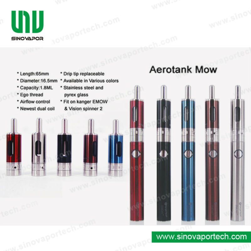 2014 Newest Kanger Emow kit kangertech emow starter kit emow mega with 1300mah high capacity battery