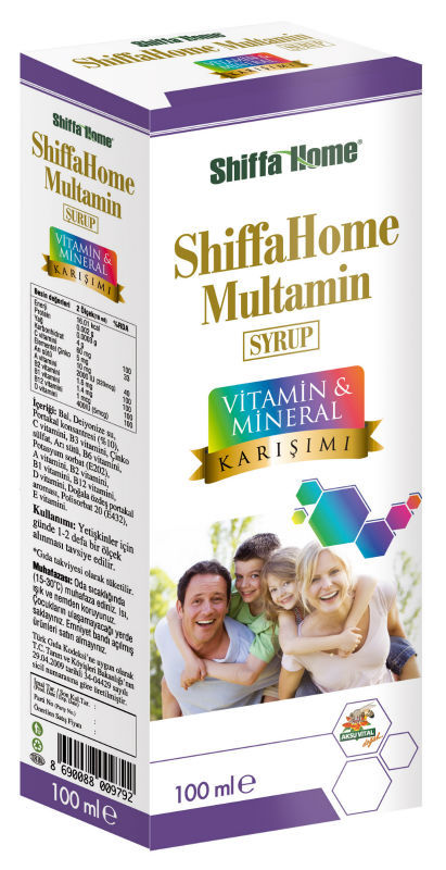 Best Multivitamin Syrup 100 ml Multamin Natural Herbal Vitamin Syrup Health Food Supplement
